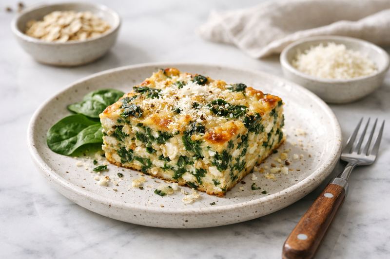 Savory Baked Oats
