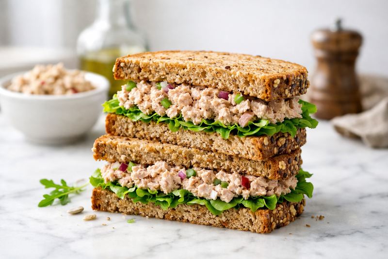 High-Protein Tuna Sandwich
