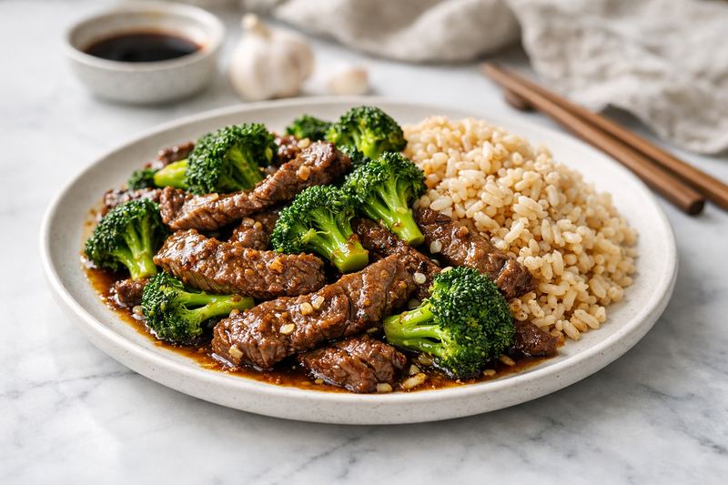 Tamari Beef & Broccoli