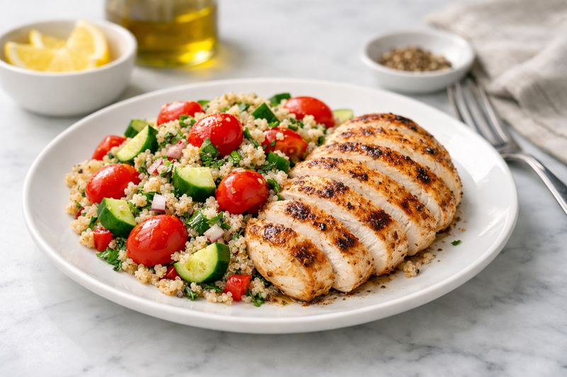 Grilled Chicken & Quinoa Salad