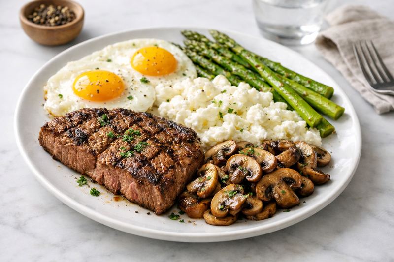Steak & Egg Breakfast Plate