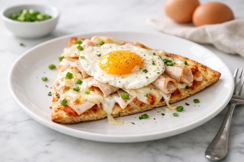 Protein Breakfast Pizza