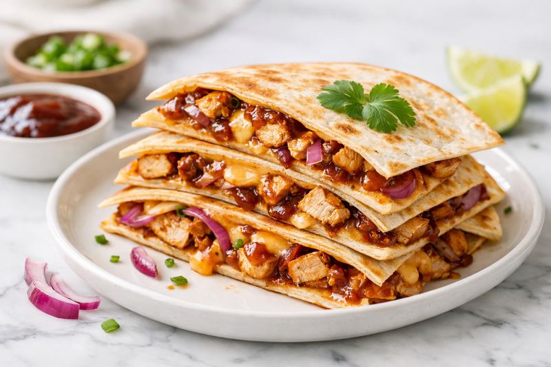 BBQ Chicken Quesadilla