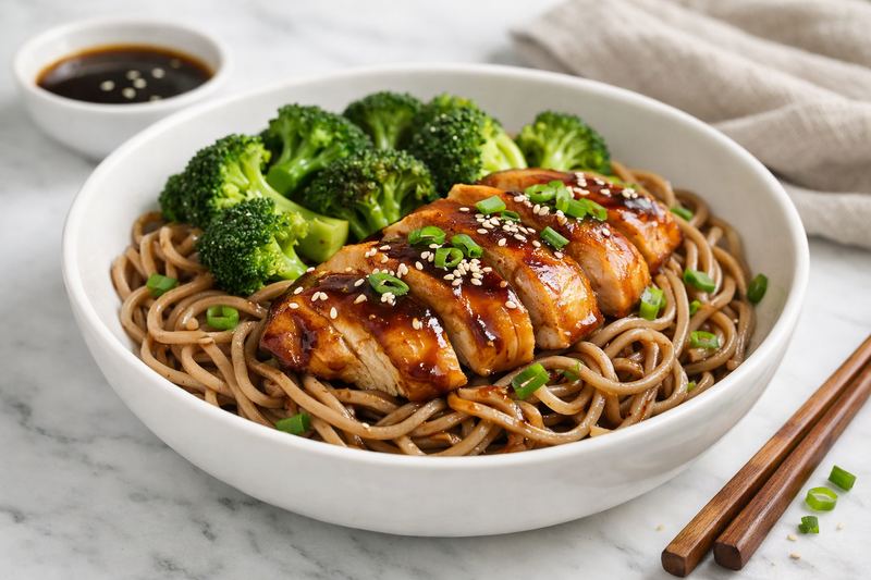 Chicken Teriyaki Noodle Bowl