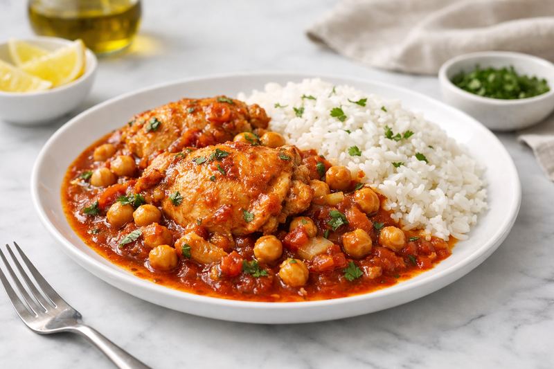 Chicken Thigh & Chickpea Curry