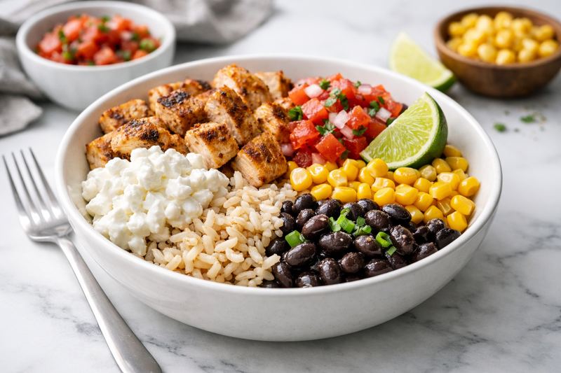 High-Protein Burrito Bowl
