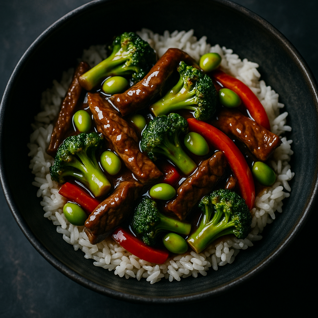 High-Protein Beef and Broccoli