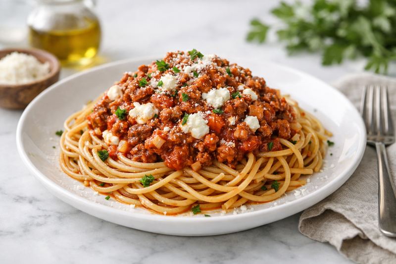 High-Protein Bolognese