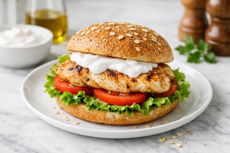 High-Protein Chicken Sandwich
