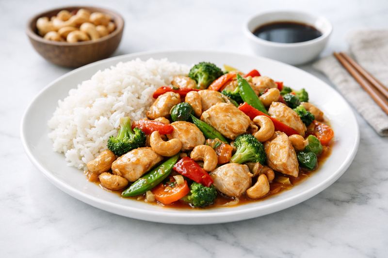 Cashew Chicken Stir Fry
