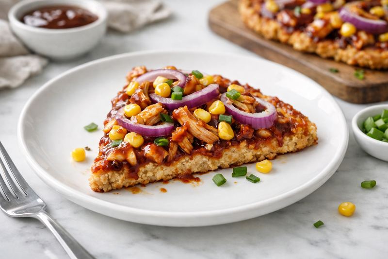 BBQ Chicken Crust Pizza