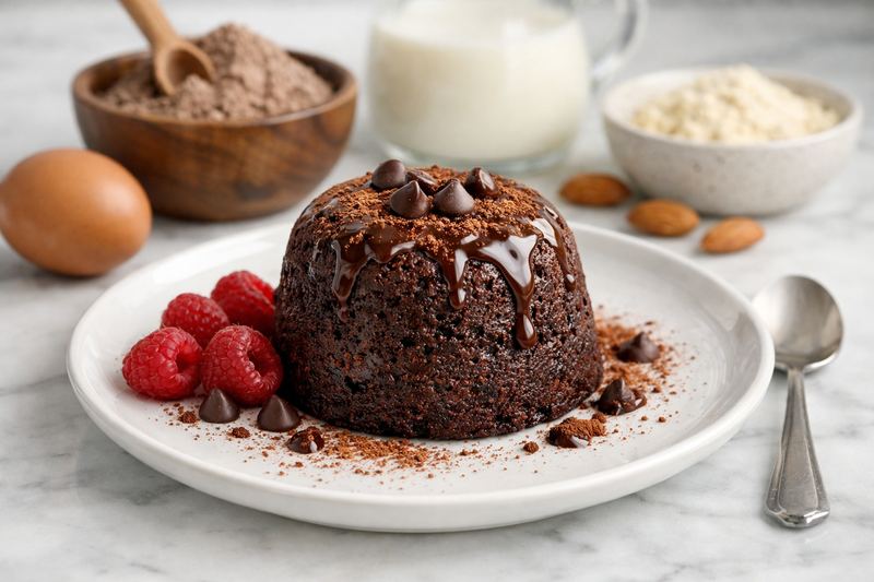 Chocolate Protein Mug Cake